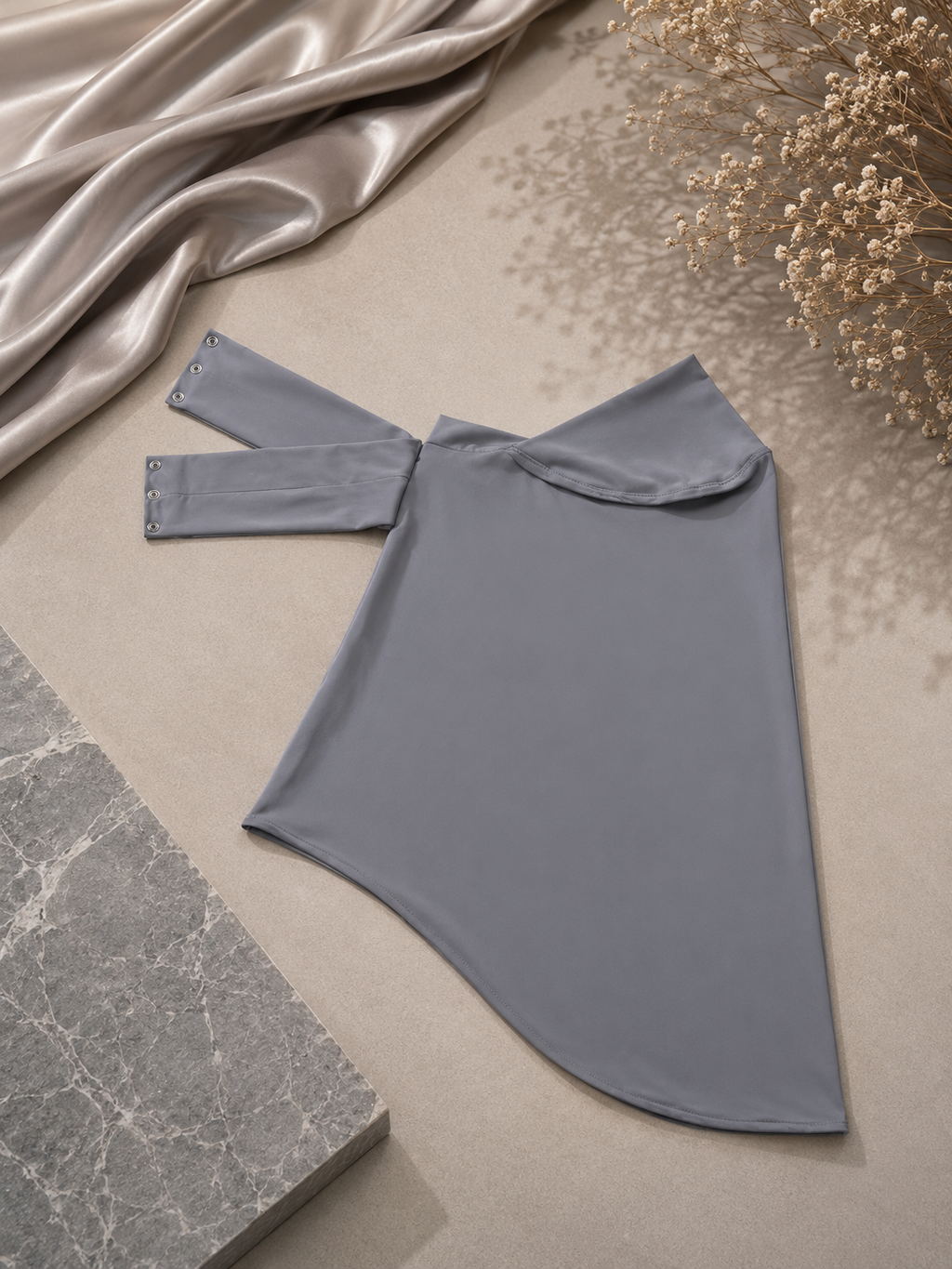 VEILA™ Instant Hijab Cap With Tie Back Buttons