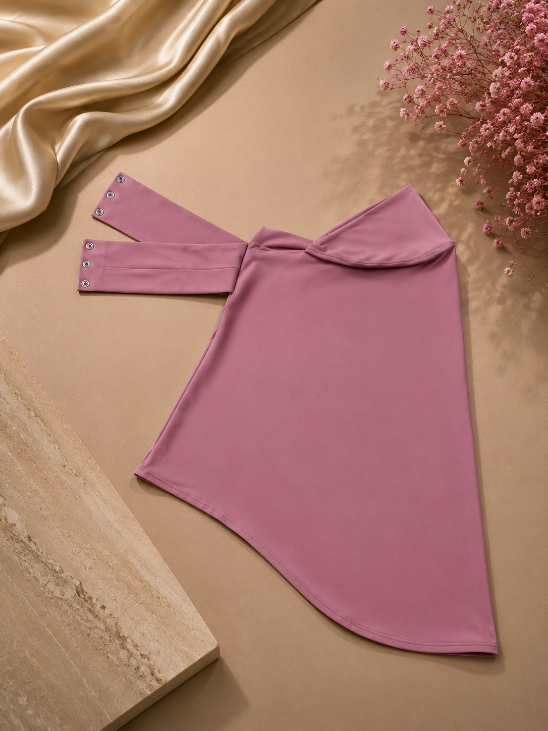 VEILA™ Instant Hijab Cap With Tie Back Buttons