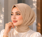 VEILA™ Instant Hijab Cap With Tie Back Buttons