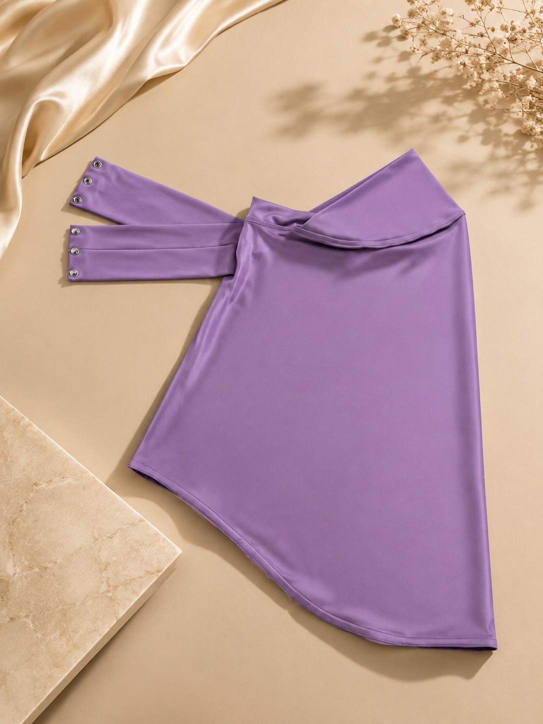 VEILA™ Instant Hijab Cap With Tie Back Buttons
