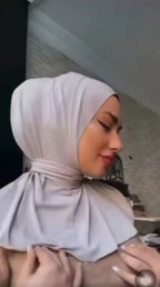 VEILA™ Instant Hijab Cap With Tie Back Buttons